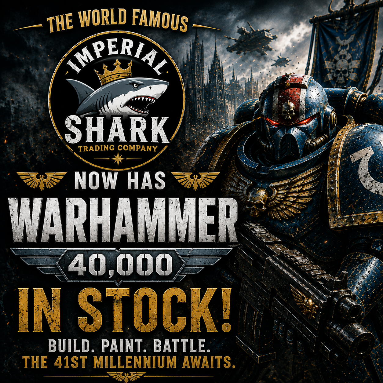 WARHAMMER 40K IS HERE