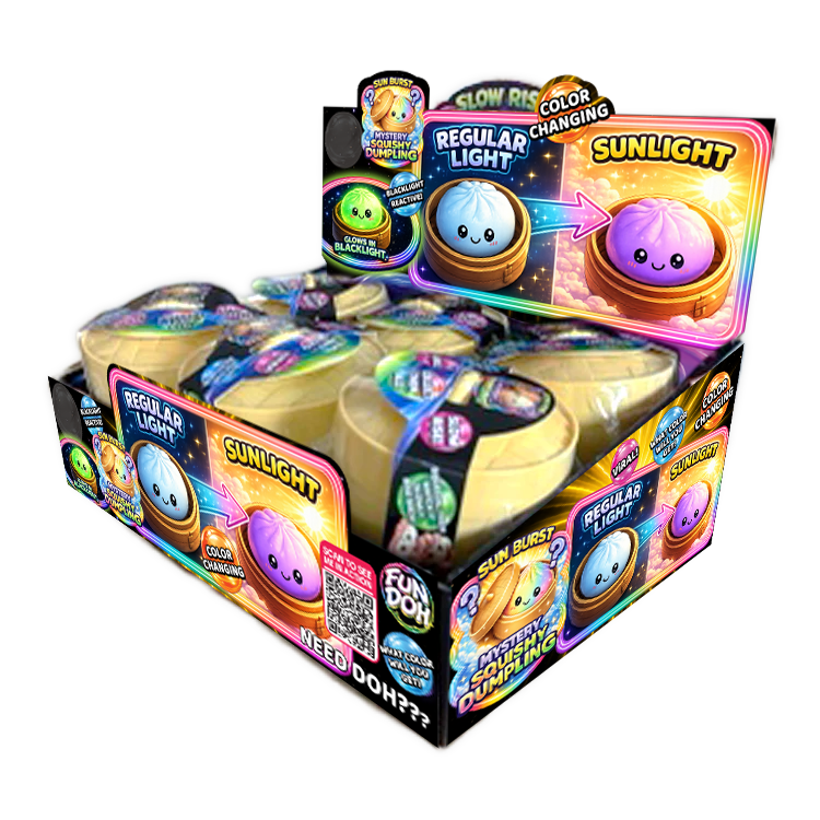 Fun Doh Color-Changing Dumpling Squishy Toy