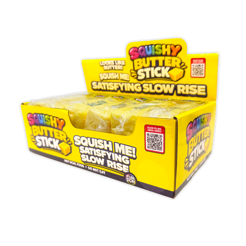 Fun Doh 6" Butter Stick Slow-Rise Squishy Toy