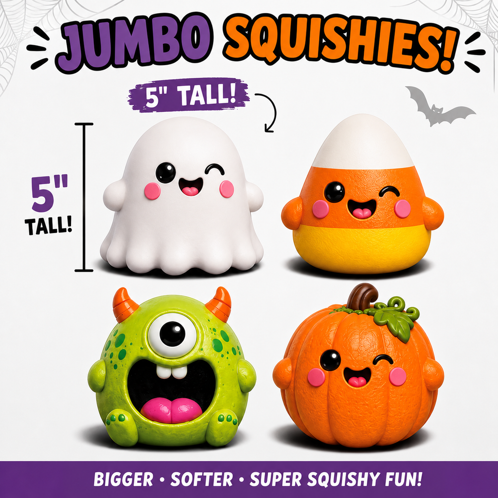 Fun Doh JUMBO Halloween Monsters Squishy Toy
