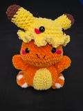Charmander with Pikachu Hat Fluffy