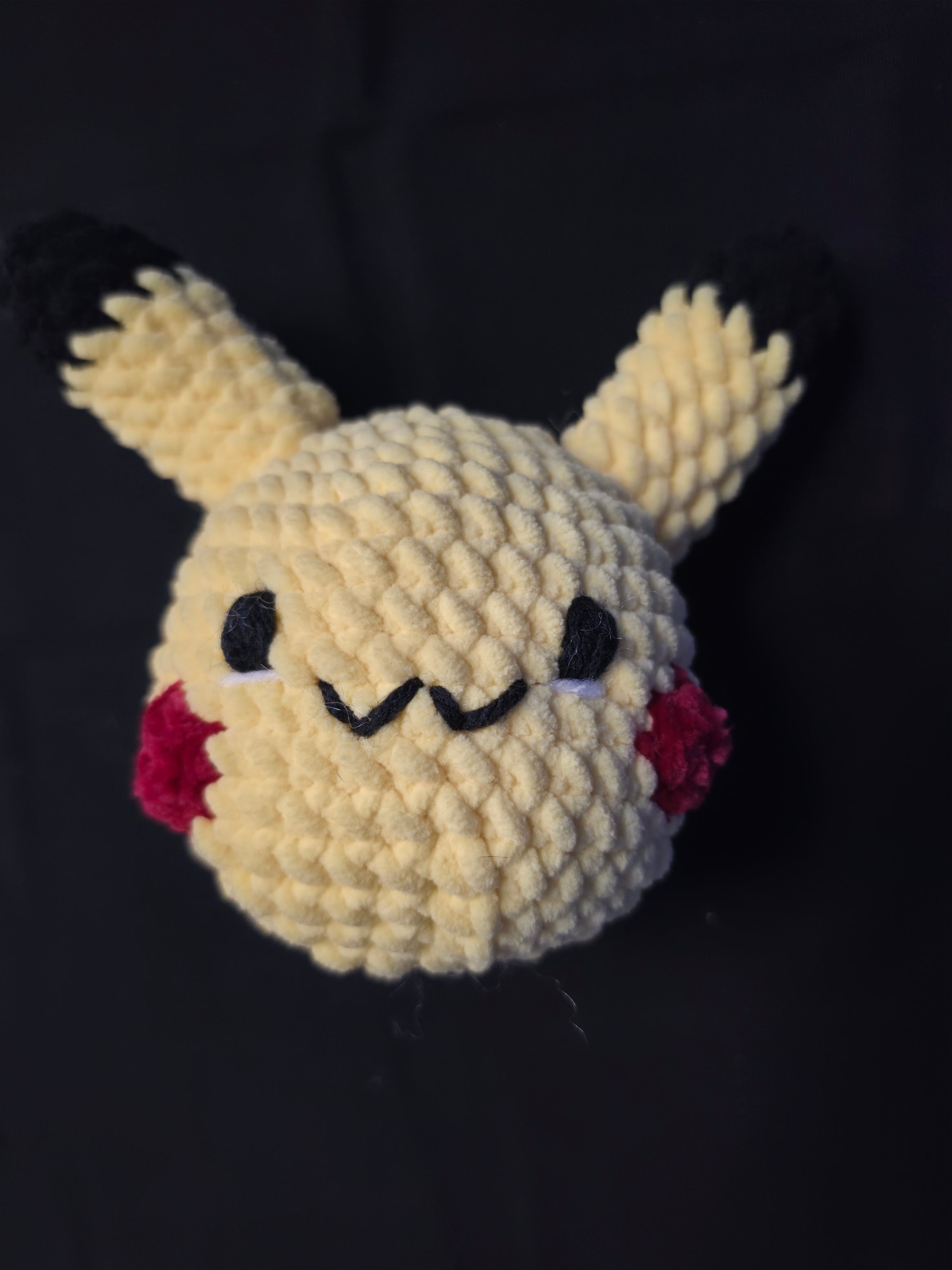 Pikachu Ball Head Fluffy
