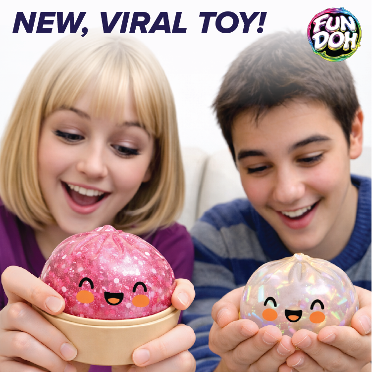 Fun Doh Mystery Dumpling Squishy Toy