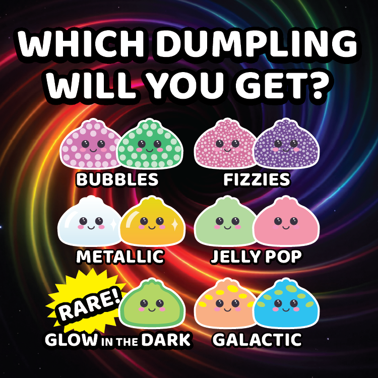 Fun Doh Mystery Dumpling Squishy Toy