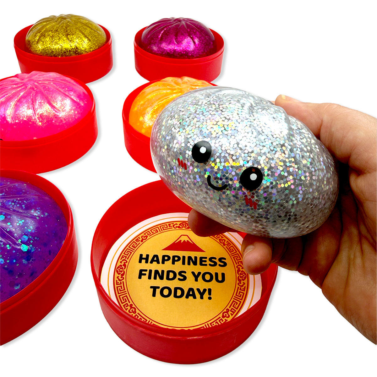 Fun Doh Mystery Fortune Cookie Squishy Dumpling