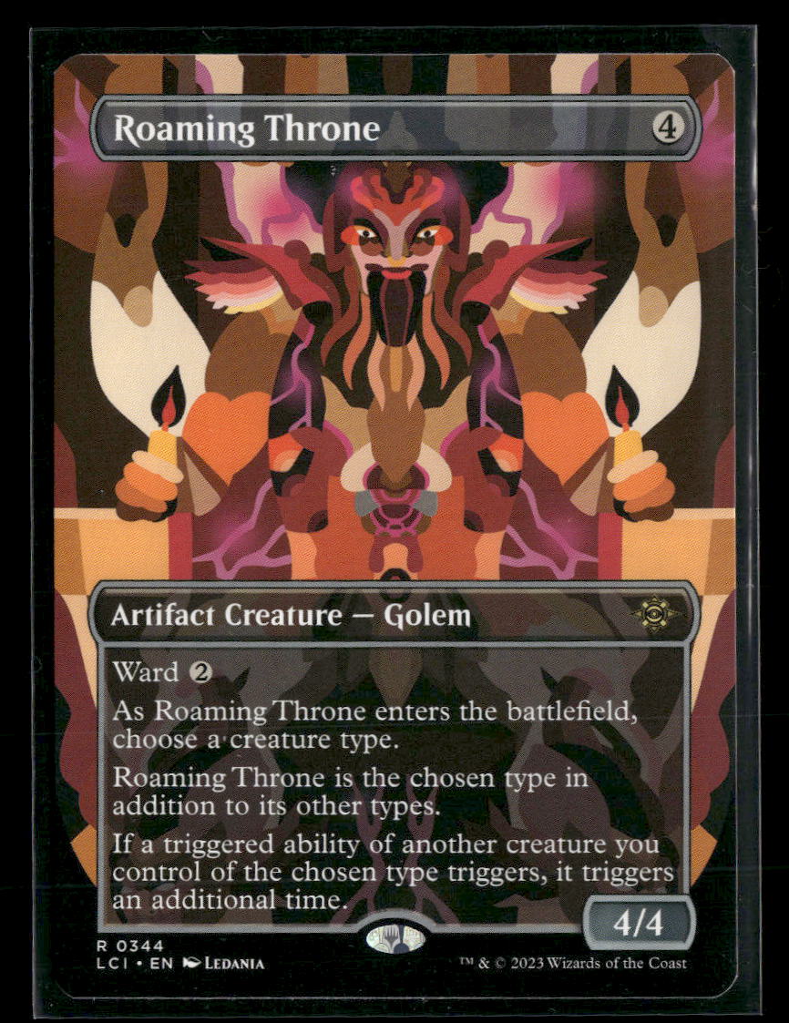 The Lost Caverns of Ixalan Roaming Throne (Borderless) #344