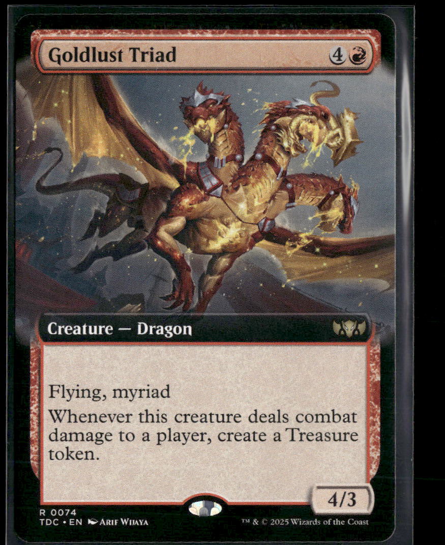 Commander: Tarkir: Dragonstorm Goldlust Triad (Extended Art) #74