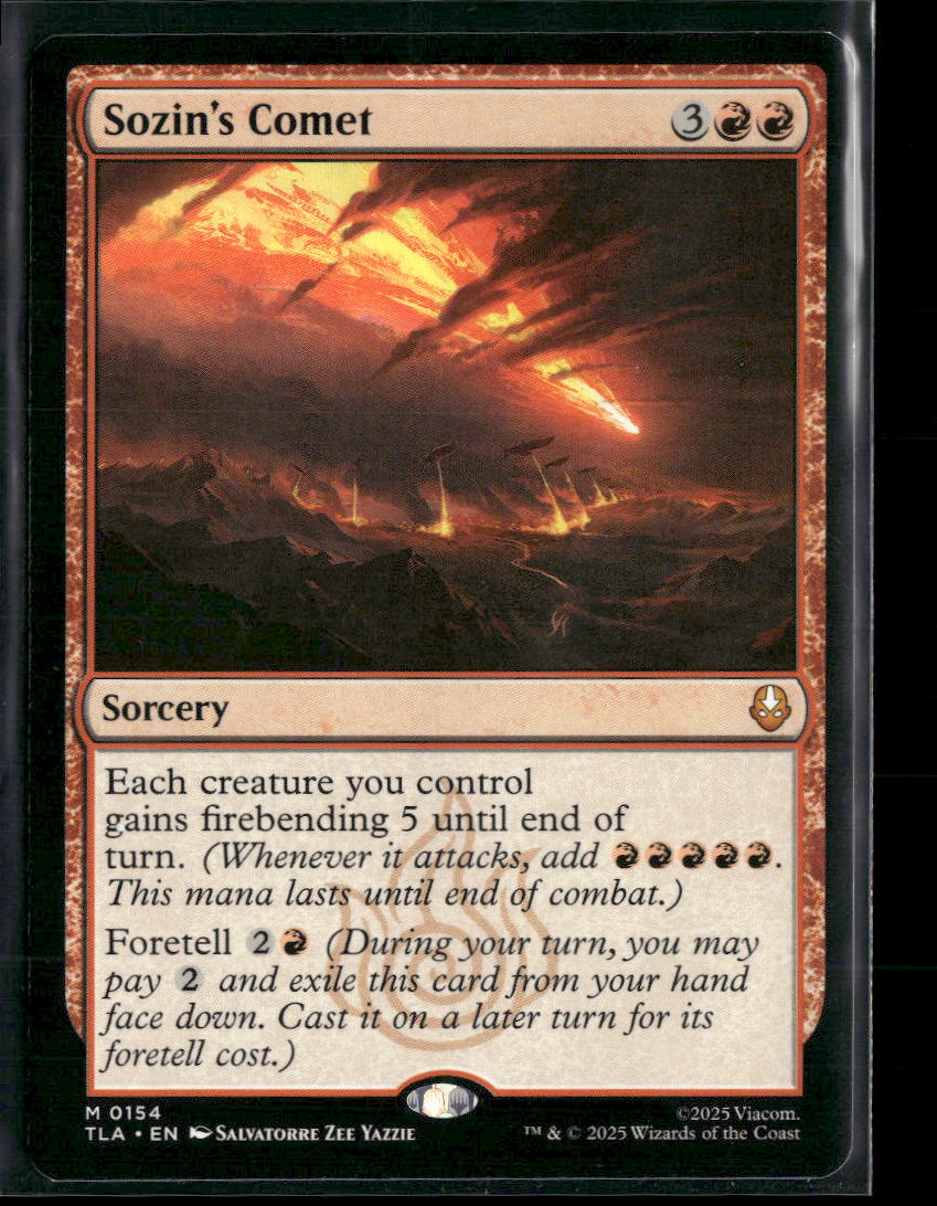 Avatar: The Last Airbender (TLA) Sozin's Comet #0154