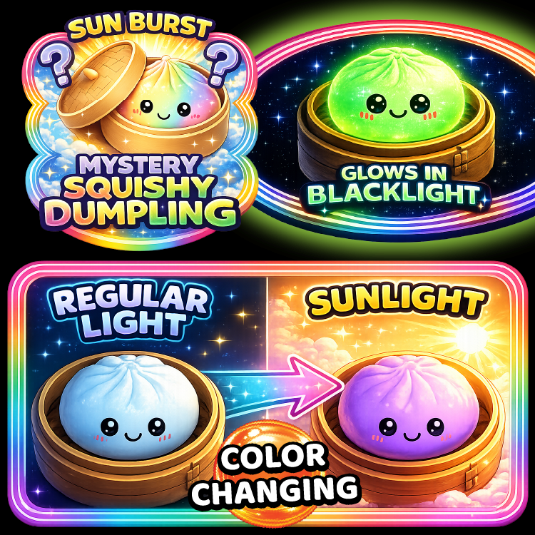 Fun Doh Color-Changing Dumpling Squishy Toy