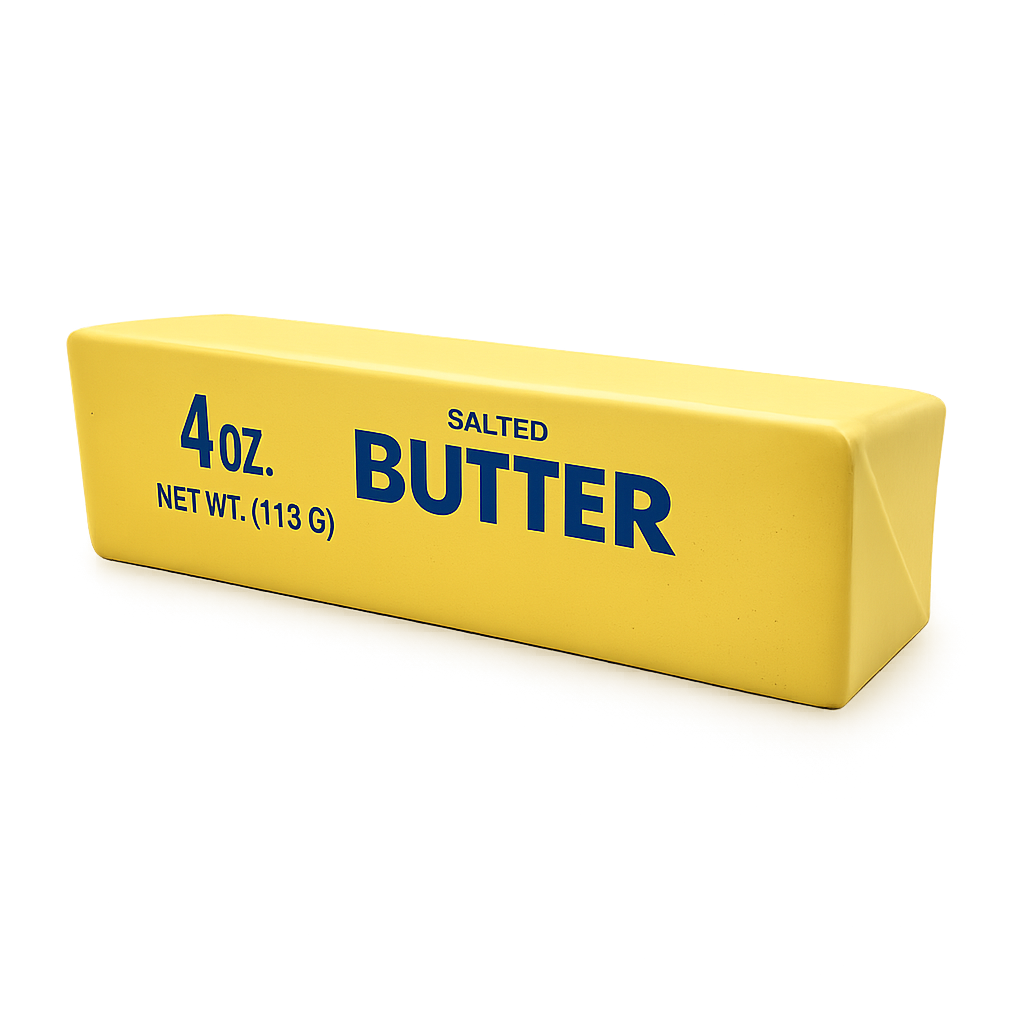Fun Doh 6" Butter Stick Slow-Rise Squishy Toy
