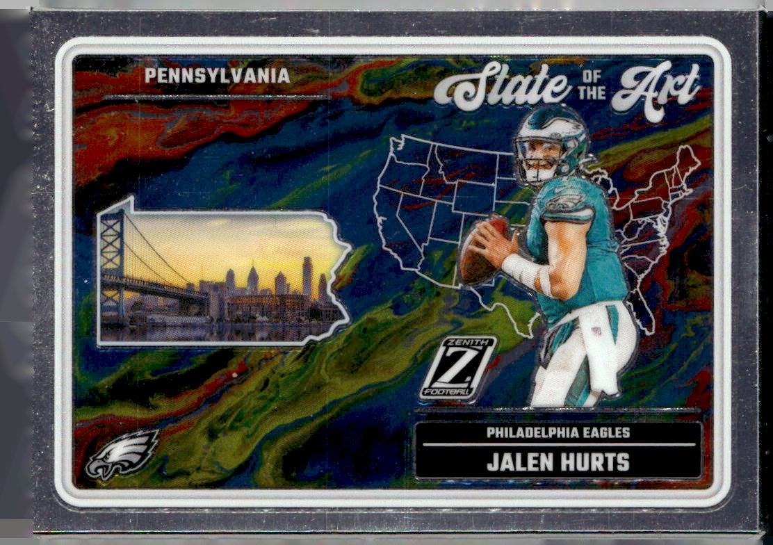 2024 Panini Zenith #2 Jalen Hurts State of the Art