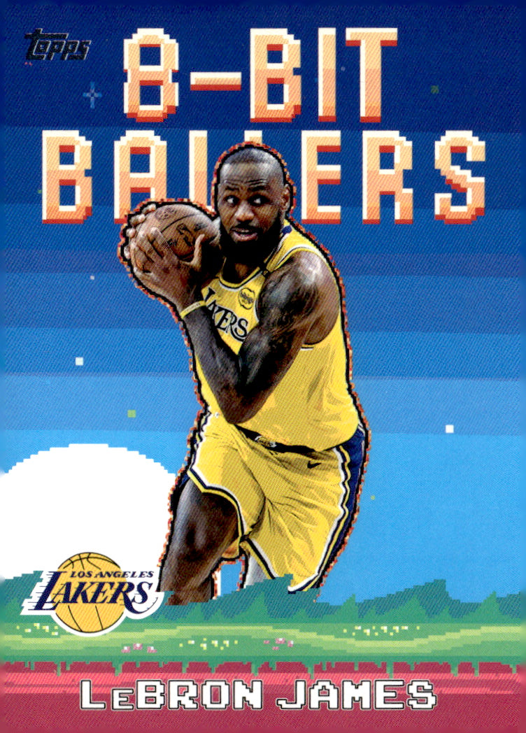 2025-26 Topps #8B-19 LeBron James 8-Bit Ballers
