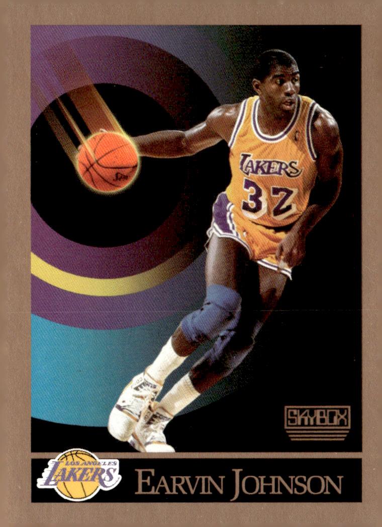 1990-91 SkyBox #138 Earvin Johnson