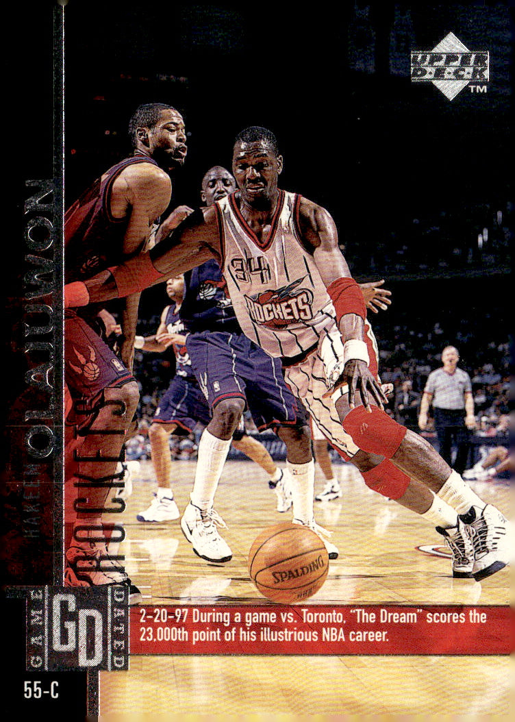 1997-98 Upper Deck #45 Hakeem Olajuwon