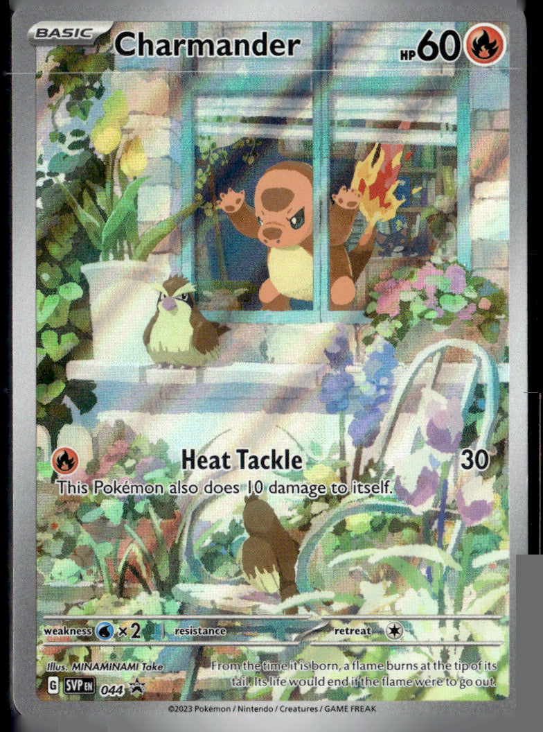 SV: Scarlet & Violet Promo Cards #044 Charmander Promo, Holo NM or Better A31