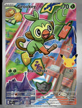 #52 Grookey Holo, Full Art, Promo Near Mint or Better A31