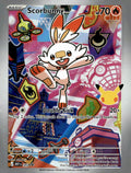 Mega Evolution #53 Scorbunny Holo, Promo Near Mint or Better A31