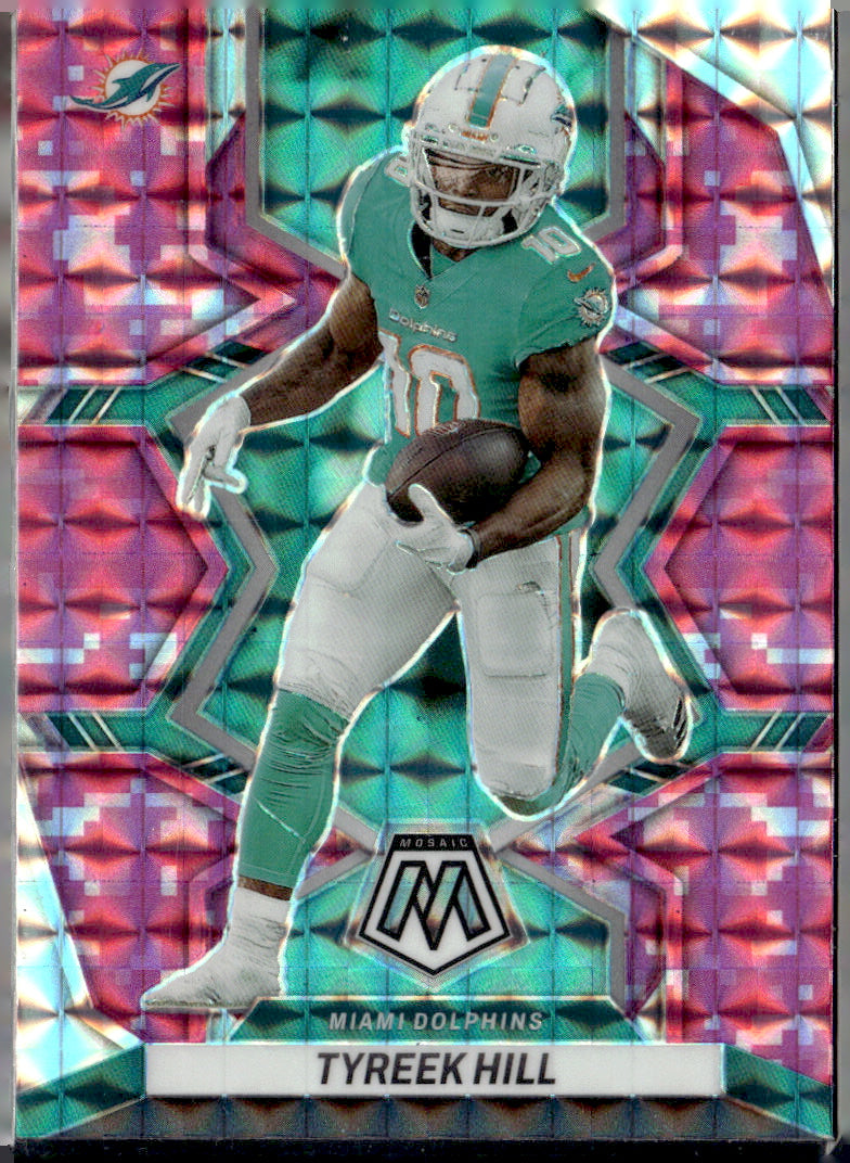 Panini 2022 Panini Mosaic #212 Tyreek Hill Near Mint or Better A1-4