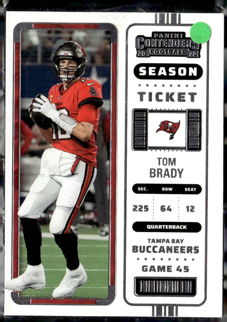 Panini 2022 Panini Contenders #93 Tom Brady Near Mint or Better A1-4