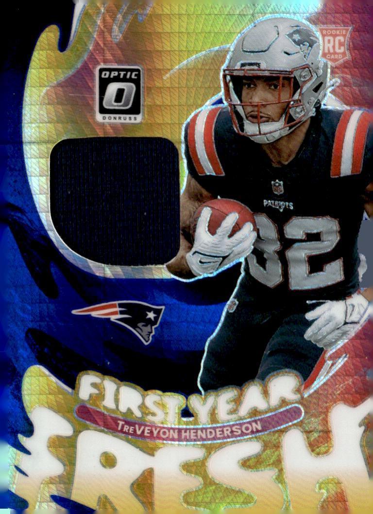2025 Panini Donruss Optic Prizm TreVeyon Henderson Rookie Card