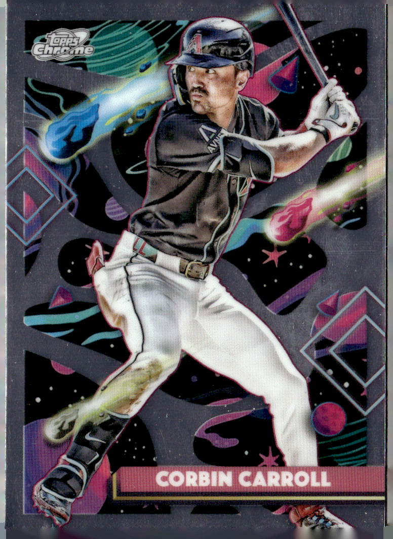 Topps 2025 Topps Chrome Cosmic #103 Corbin Carroll Near Mint or Better A1-5