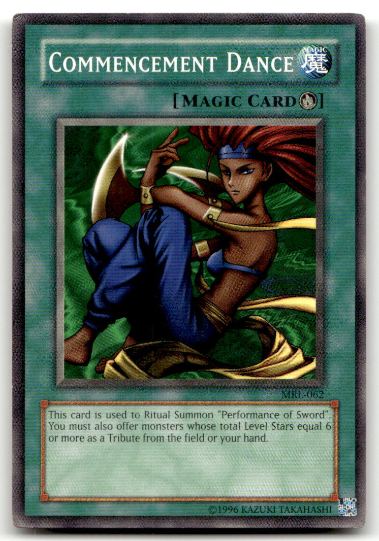 Magic Ruler 1ST ED Yugioh #MRL-062 Commencement Dance NM B1-1