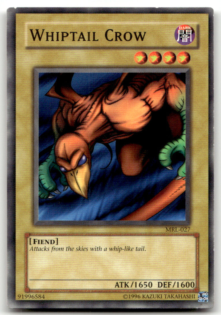 Magic Ruler 1ST ED Yugioh #MRL-027 Whiptail Crow NM B1-1