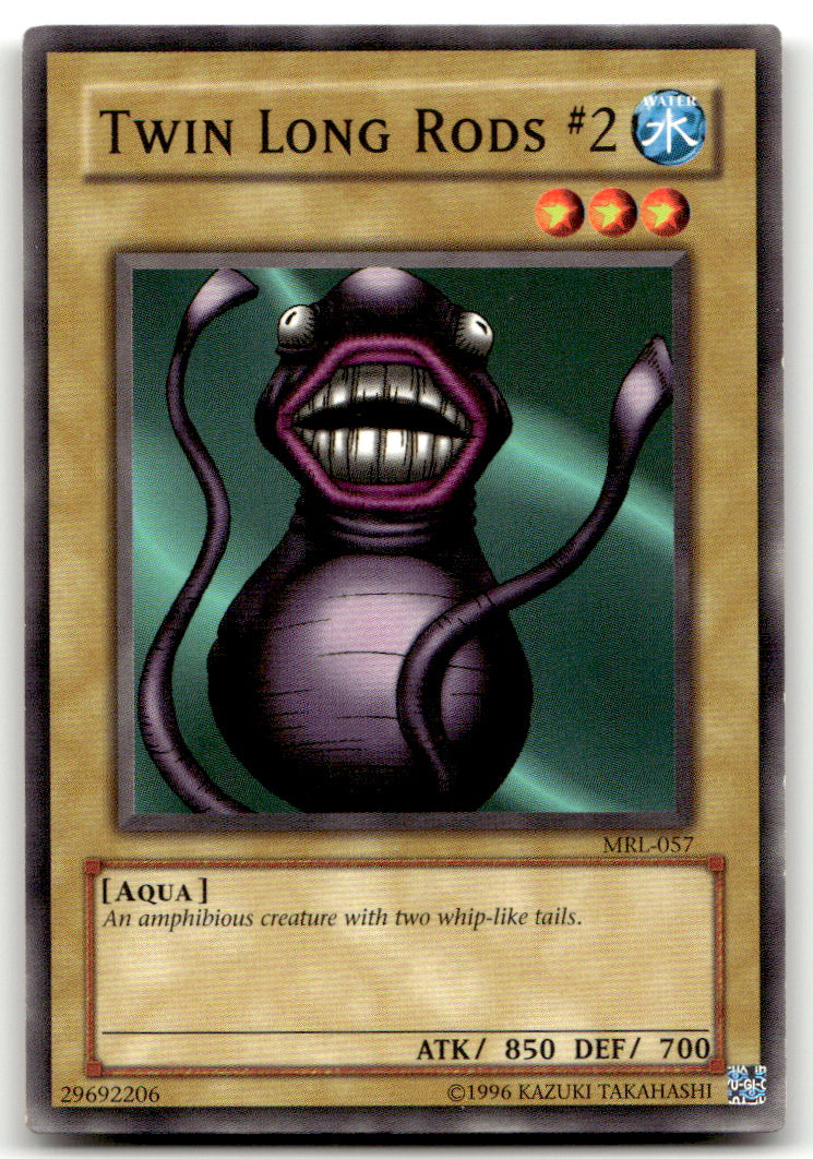 Magic Ruler 1ST ED Yu-gi-oh! #MRL-057 Twin Long Rods #2 NM B1-2