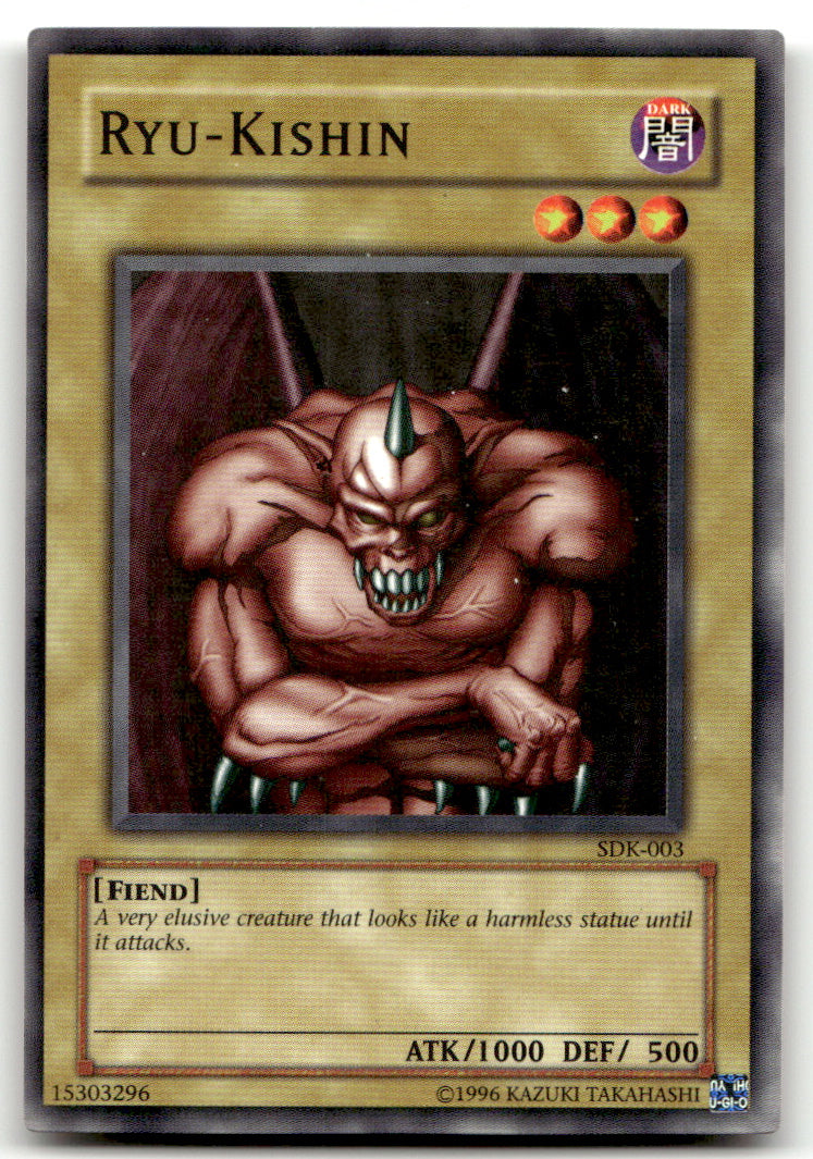Starter Deck: Kaiba 1ST ED Yu-gi-oh! #SDK-003 Ryu-Kishin NM B1-2