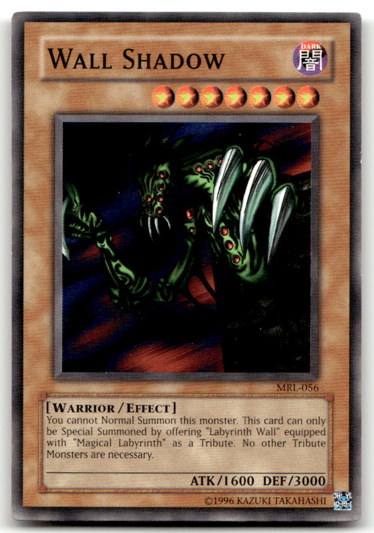 Magic Ruler 1ST ED Yu-gi-oh! #MRL-056 Wall Shadow NM B1-2