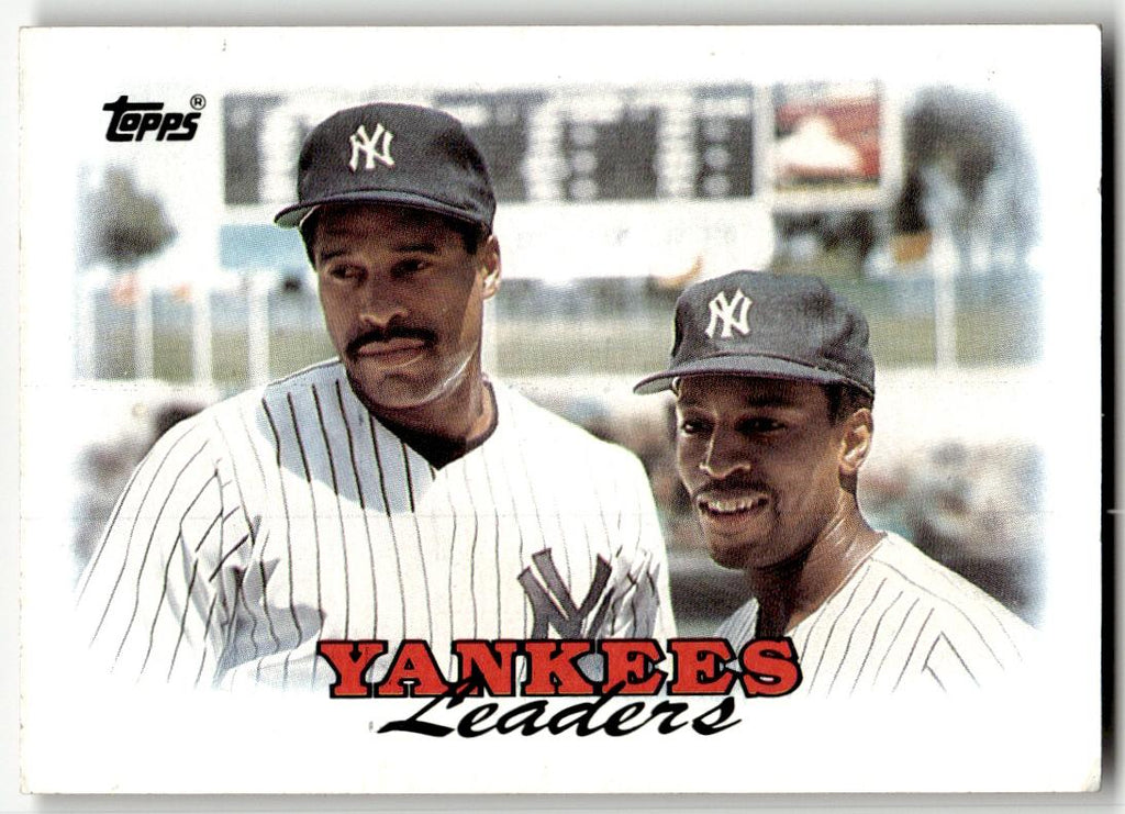Topps #459 Yankees Leaders Yankees Near Mint or Better A1-6
