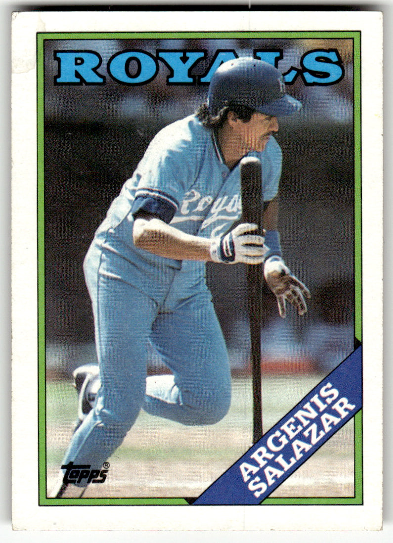 Topps #29 Argenis Salazar Royals Near Mint or Better A1-6