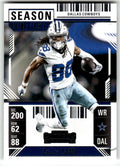 Panini #26 CeeDee Lamb Cowboys Near Mint or Better A1-6