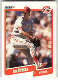 Fleer #414b Tim Birtsas Reds Near Mint or Better A1-6