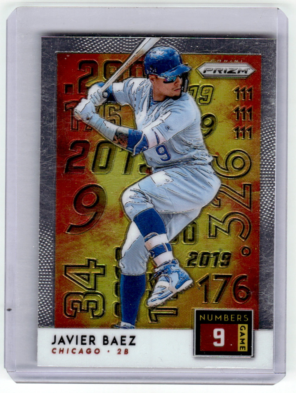 Prizm #NG8 Javier Baez Cubs Near Mint or Better A1-7