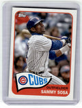 Topps #145 Sammy Sosa Cubs Near Mint or Better A1-7