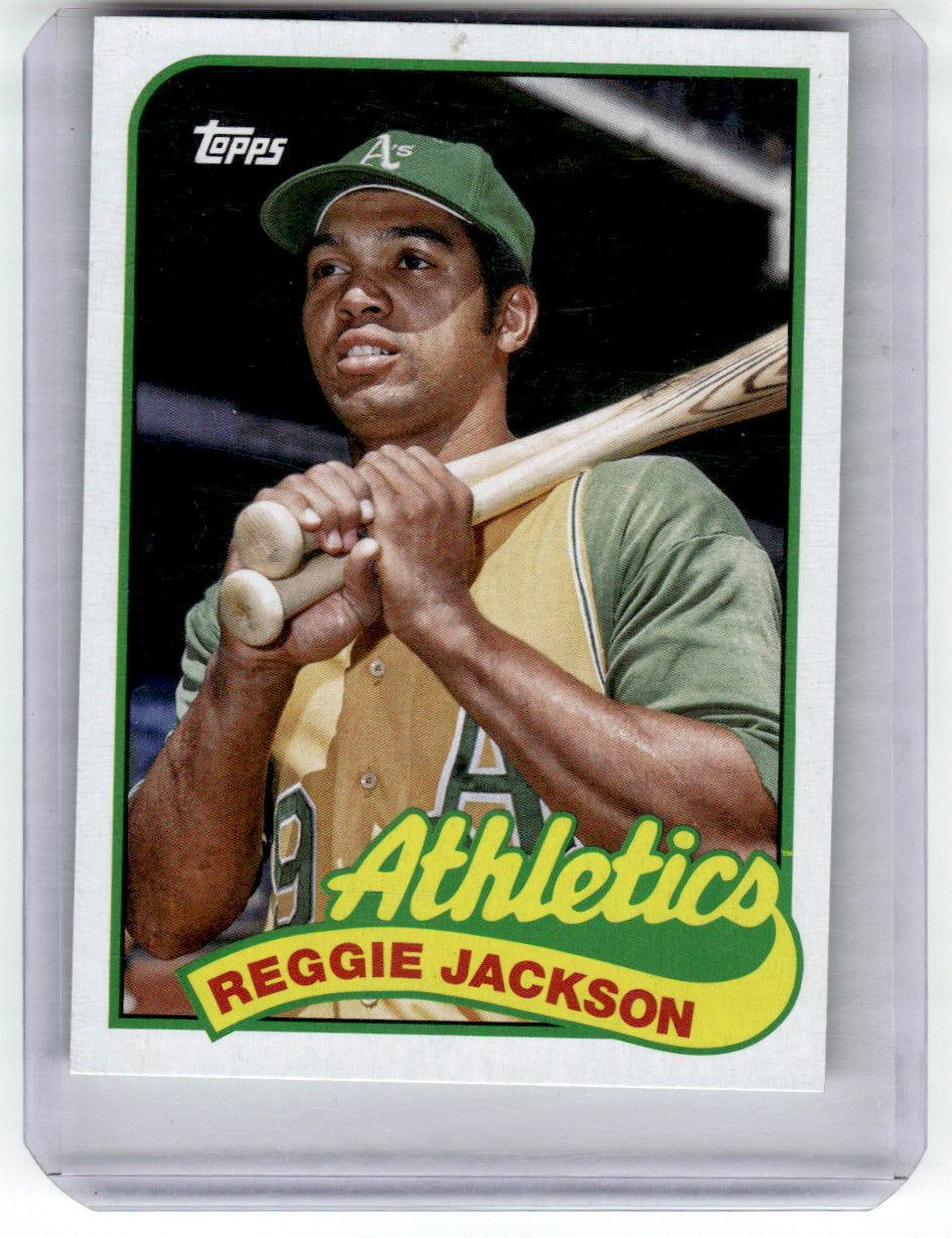 Topps #89DH-23 Mark McGwire / Reggie Jackson Athletics Near Mint or Better A1-7