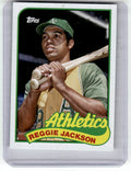 Topps #89DH-23 Mark McGwire / Reggie Jackson Athletics Near Mint or Better A1-7