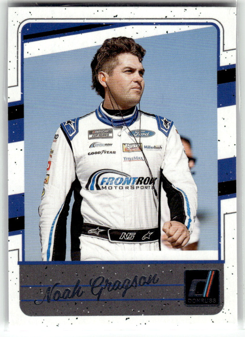 Donruss #124 Noah Gragson Front Row Motorsports Near Mint or Better A1-7