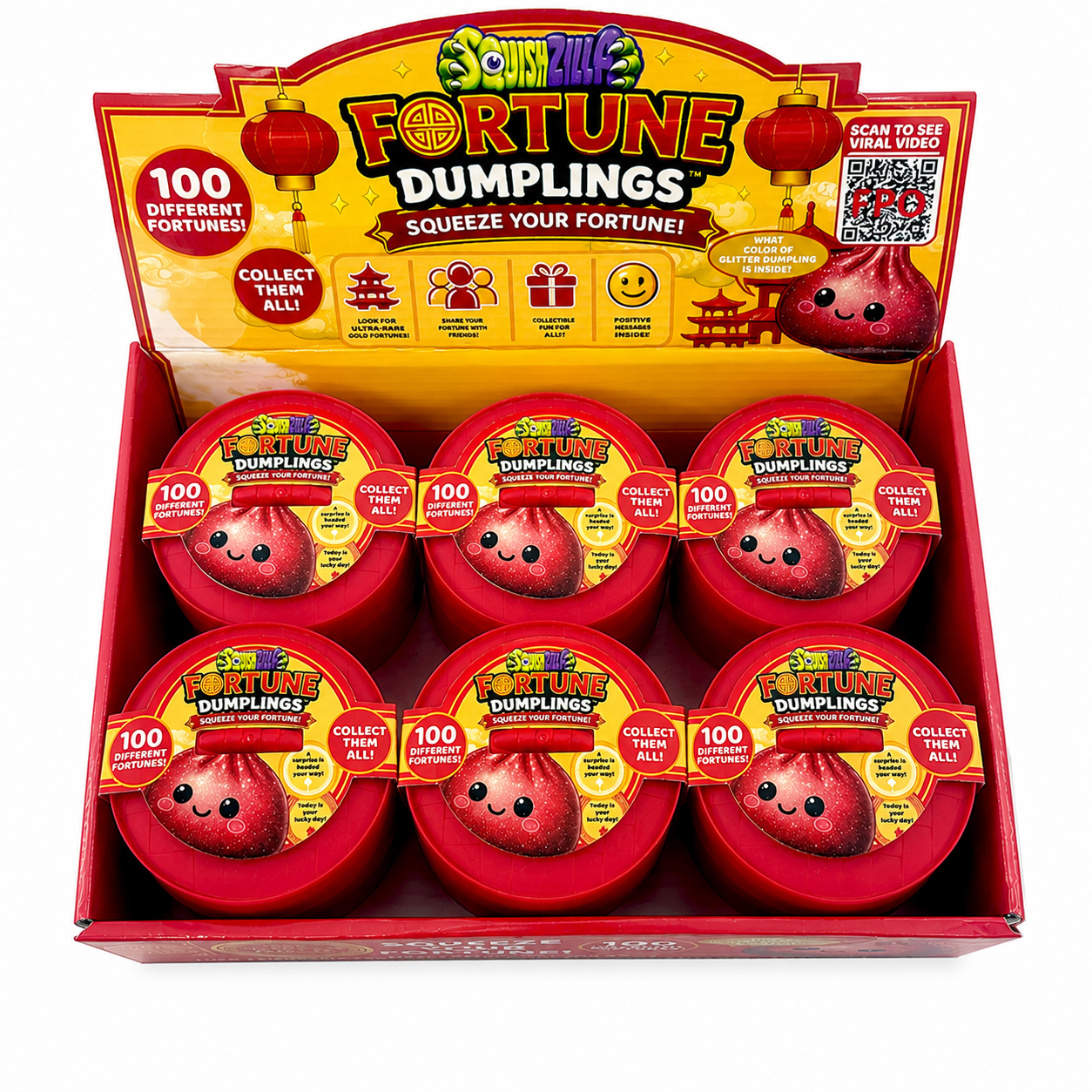 Fun Doh Mystery Fortune Cookie Squishy Dumpling