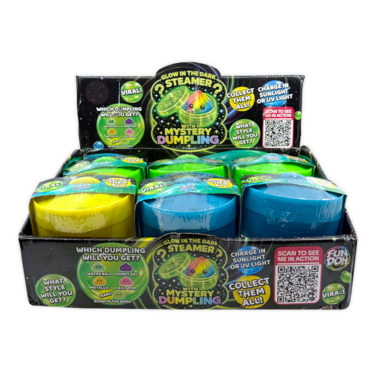 Fun Doh Glow-in-the-Dark Mystery Dumpling Squishy Toy