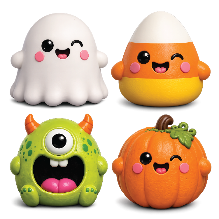Fun Doh JUMBO Halloween Monsters Squishy Toy