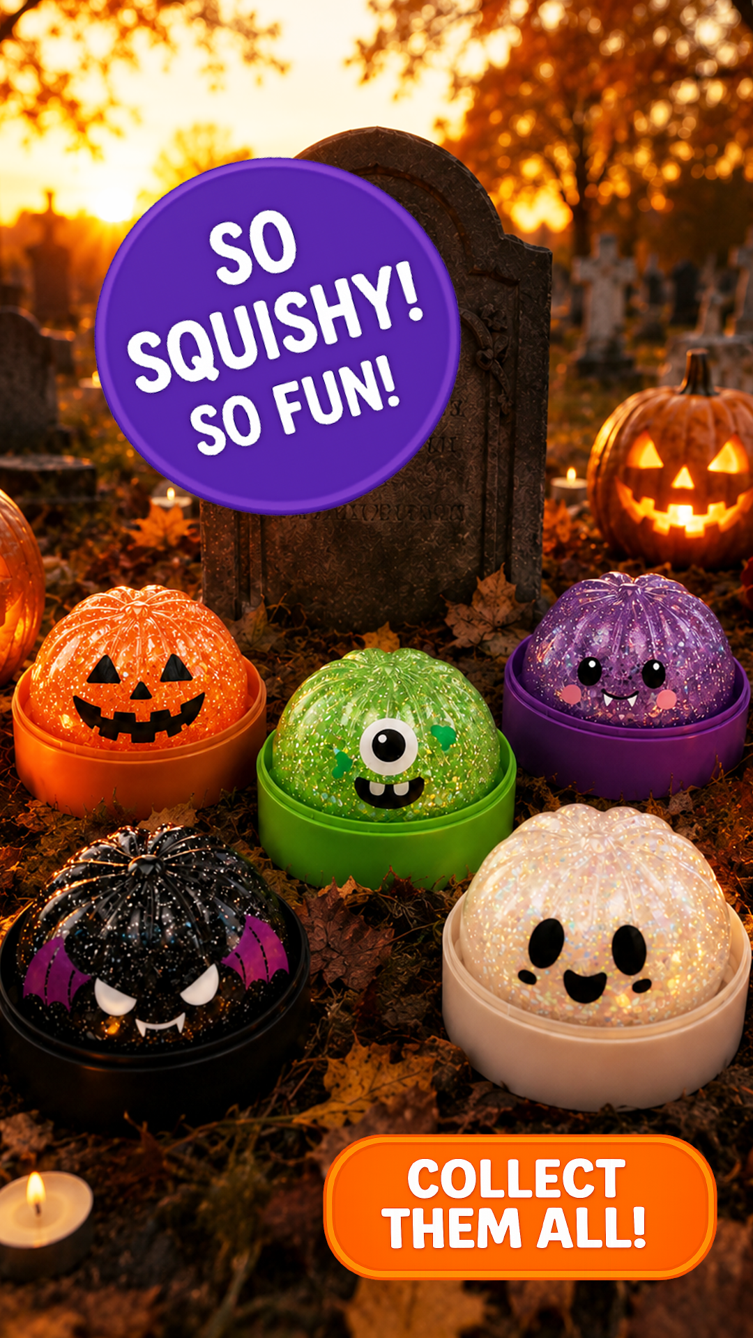 Fun Doh Halloween Mystery Dumpling Squishy