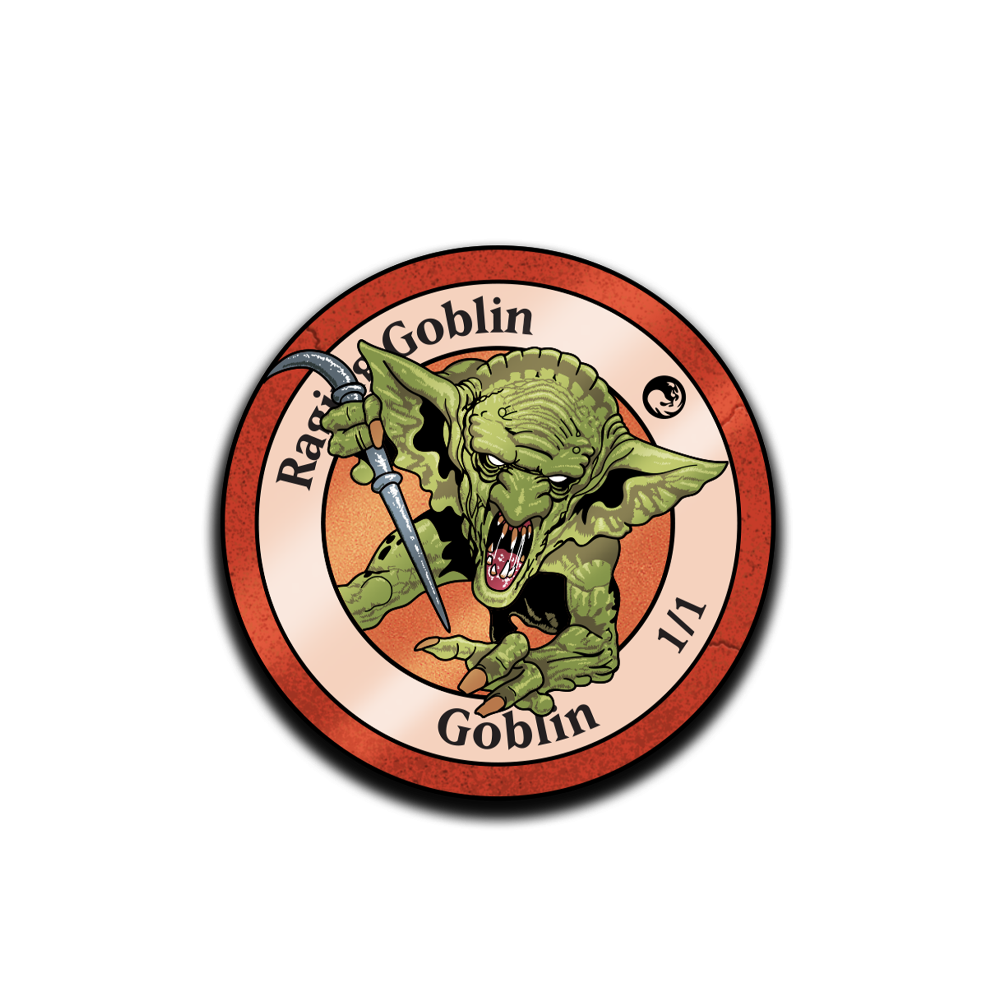 Magic: The Gathering - Raging Goblin (Snoddy) AR Pin