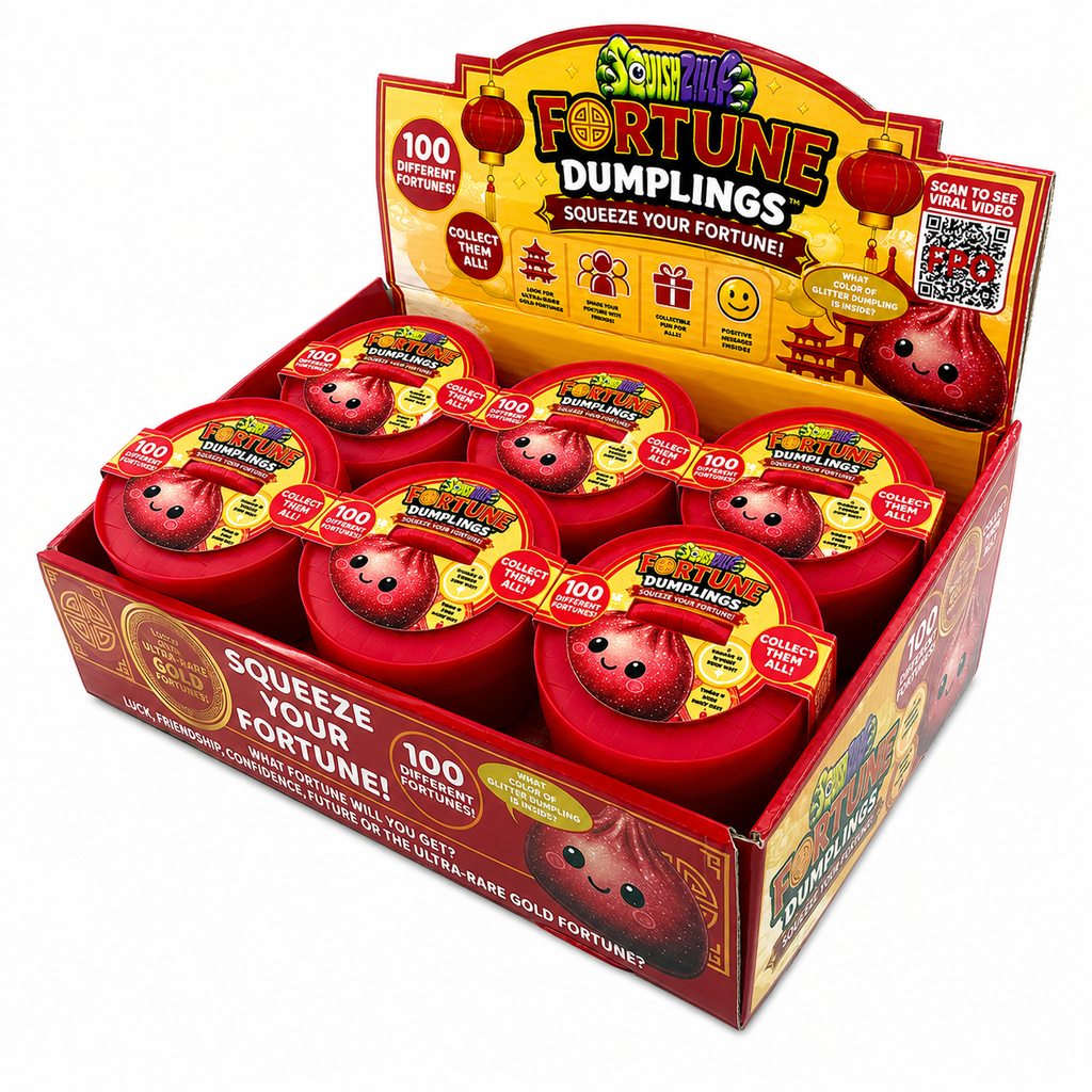 Fun Doh Mystery Fortune Cookie Squishy Dumpling