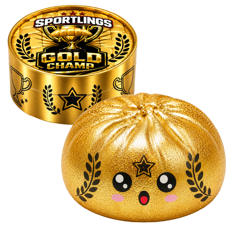 Fun Doh Sports Dumpling Squishy Fidget Toy