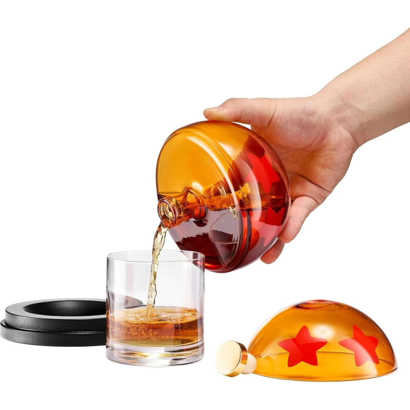 Crystal Glass Stars Balls Dragon Z Ball Decanter 750ml