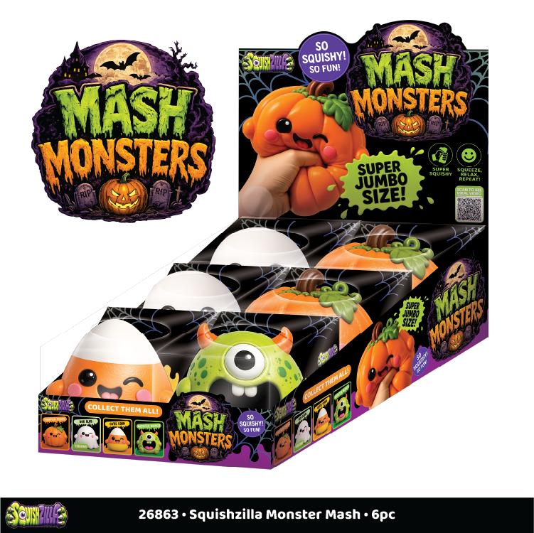 Fun Doh JUMBO Halloween Monsters Squishy Toy