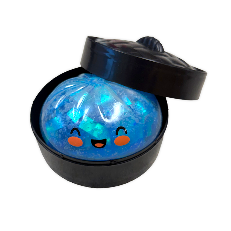 Fun Doh Glow-in-the-Dark Mystery Dumpling Squishy Toy Black