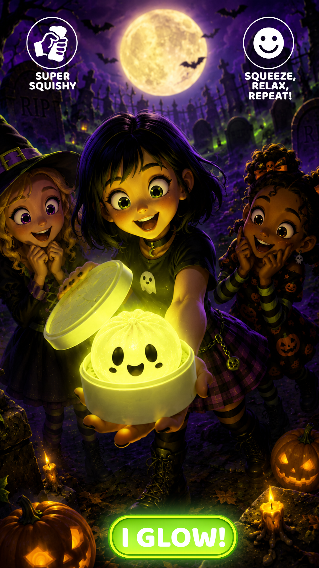 Fun Doh Halloween Mystery Dumpling Squishy